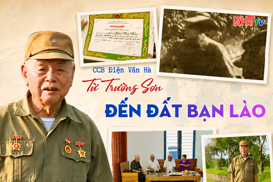 Từ Trường Sơn đến đất bạn Lào