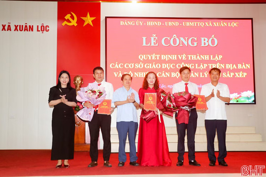 Hà Tĩnh giảm 414 đầu mối nâng cao quản trị giáo dục.