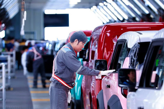 Chỉ số sản xuất công nghiệp của Hà Tĩnh tăng cao nhất toàn quốc