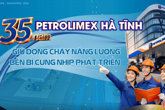35 năm Petrolimex Hà Tĩnh: Giữ dòng chảy năng lượng, bền bỉ cùng nhịp phát triển