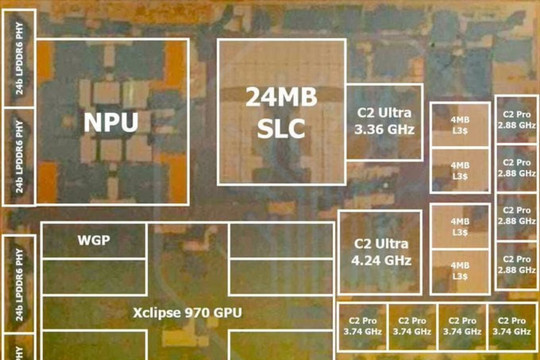 Chipset Samsung Exynos 2700 lộ diện với CPU 10 nhân và tiến trình SF2P cho Galaxy S27 Ultra