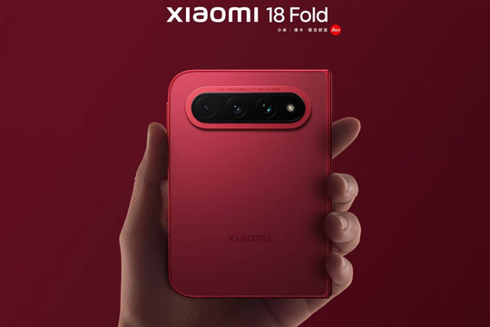 Xiaomi 18 Fold đột phá công nghệ với pin silicon 6.000 mAh và hệ thống camera Leica 200MP