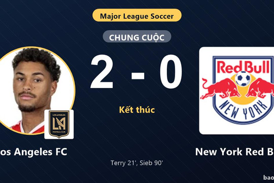 Los Angeles FC 2-0 New York Red Bulls: Los Angeles FC giành chiến thắng