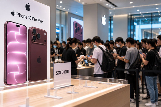 iPhone 18 Pro và 18 Pro Max cháy hàng đợt đầu tại thị trường Việt Nam chỉ sau 10 phút mở bán