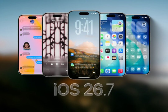 Apple chính thức phát hành bản cập nhật iOS 26.7 giúp vá các lỗ hổng bảo mật trên iPhone