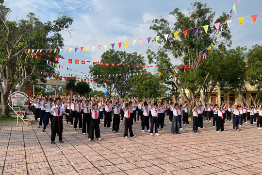 Hà Tĩnh: Đẩy mạnh xây dựng văn hóa trường học