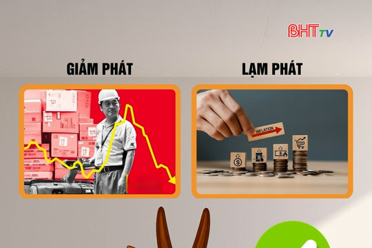 Phân biệt giảm phát và lạm phát