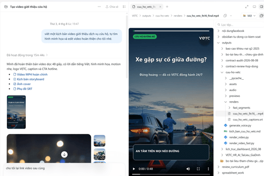 Quy trình tạo video bằng AI: Kiểm soát dữ liệu kỹ thuật và tối ưu định dạng dựng hình ảnh