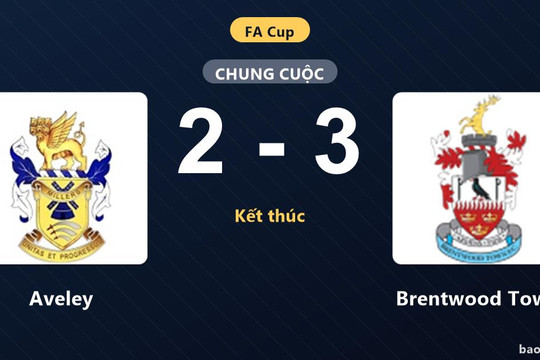 Aveley 2-3 Brentwood Town: Brentwood Town giành chiến thắng