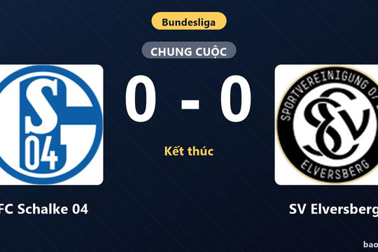 FC Schalke 04 0-0 SV Elversberg: Hai đội chia điểm