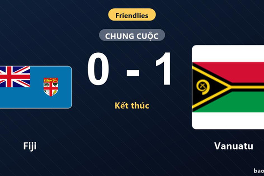 Fiji 0-1 Vanuatu: Vanuatu giành chiến thắng