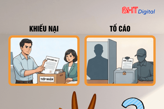 Sự khác nhau giữa khiếu nại và tố cáo