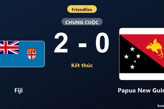 Fiji 2-0 Papua New Guinea: Fiji giành chiến thắng