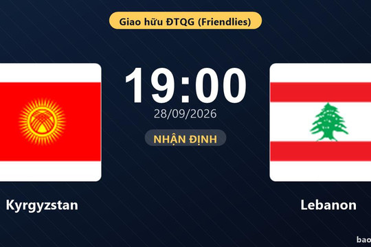 Nhận định Kyrgyzstan vs Lebanon: Áp lực đè nặng chủ nhà