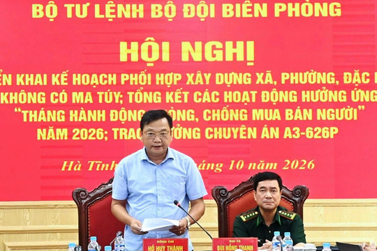 Hà Tĩnh chung tay xây dựng vùng biên không có ma túy và buôn bán người