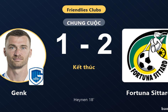 Genk 1-2 Fortuna Sittard: Fortuna Sittard giành chiến thắng