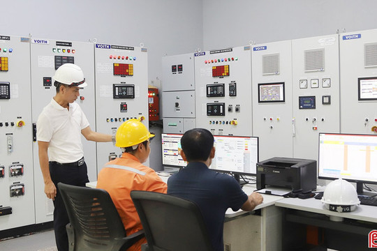 Linh hoạt vận hành, các nhà máy thủy điện ổn định sản xuất