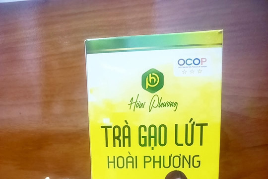 Trà gạo lứt Hoài Phương-Đậm vị quê nhà