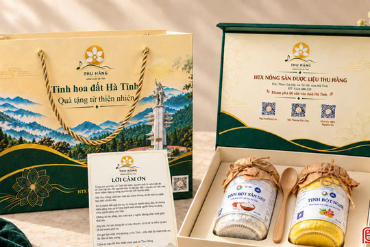 Sản phẩm OCOP Thu Hằng “kể chuyện” quê hương từ nông sản, dược liệu