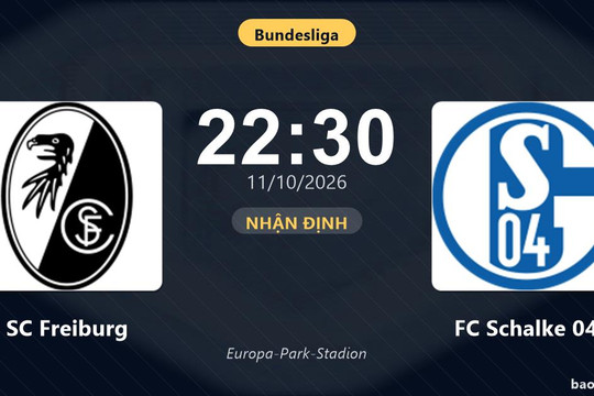 Nhận định SC Freiburg vs FC Schalke 04: Cơ hội bám đuổi ngôi đầu