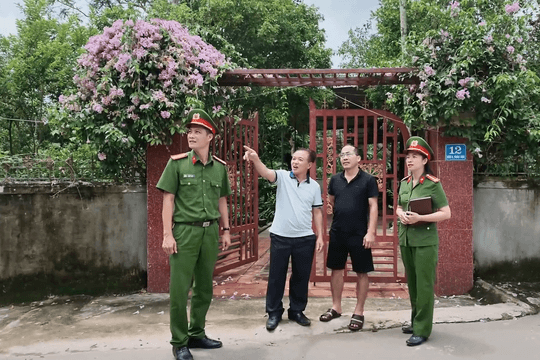 Công an xã Hương Khê - Điểm tựa bình yên