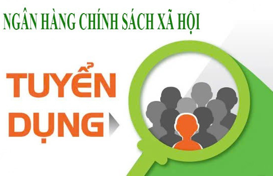 Ngân hàng Chính sách xã hội Hà Tĩnh tuyển dụng lao động