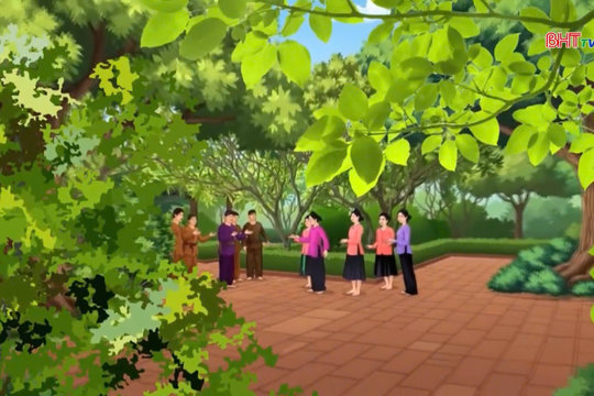Câu Kiều trong hát giao duyên của trai gái xứ Nghệ