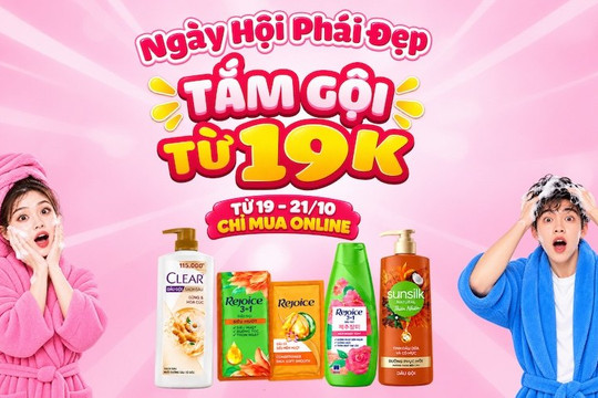 Mẹo săn deal đồ tắm gội tại Bách hóa XANH online chỉ từ 19K dịp 20/10 tiết kiệm tối đa