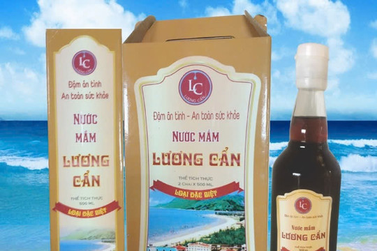 Nước mắm Lương Cẩn-Mang đậm hương vị truyền thống