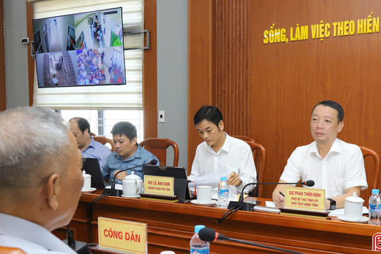 Quy chế mới về tiếp công dân của Chủ tịch UBND tỉnh Hà Tĩnh
