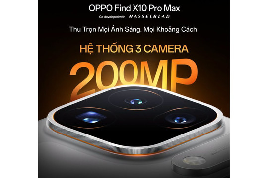 OPPO Find X10 Pro Max sắp ra mắt Việt Nam cùng cụm 3 camera 200MP Hasselblad