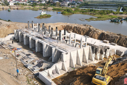 Đẩy nhanh tiến độ các công trình khắc phục hậu quả thiên tai