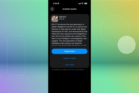 Apple chính thức phát hành iOS 27.2: Vá hơn 160 lỗ hổng bảo mật và nâng cấp trợ lý Siri AI
