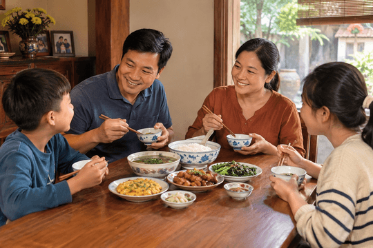 Mở trạm - chạm sóng: Bữa cơm yêu thương