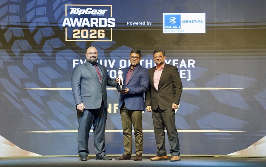 VinFast VF 7 nhận giải SUV điện của năm tại BBC TopGear India Awards 2026