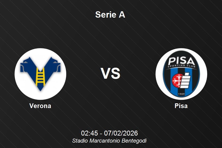 Nhận định Verona vs Pisa - Serie A: Cuộc chiến sinh tồn nơi đáy bảng