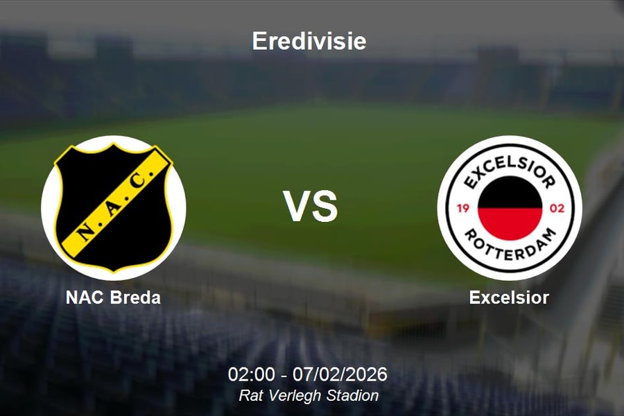 Nhận định NAC Breda vs Excelsior - Eredivisie