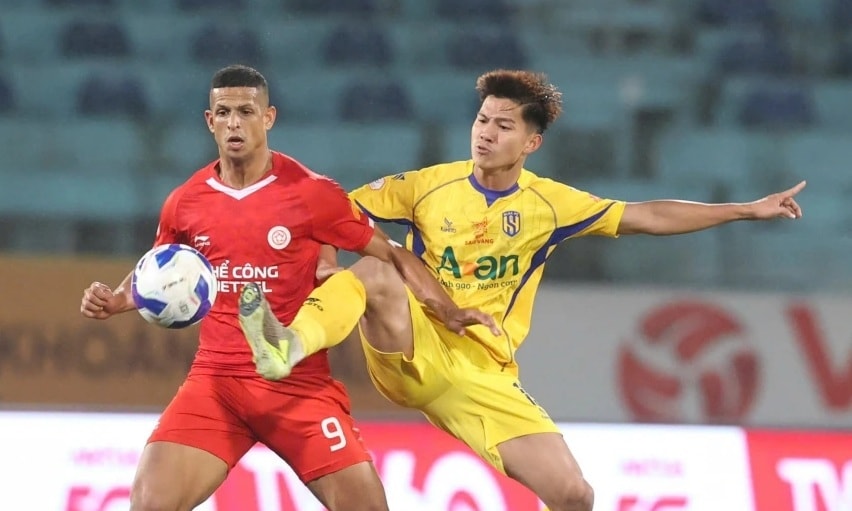 SLNA đánh bại Thể Công Viettel 4-1: Địa chấn khó tin tại Hàng Đẫy