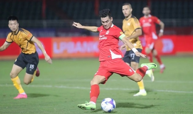 HLV Lê Huỳnh Đức lo ngại về chấn thương của Tiến Linh sau trận thua Thanh Hóa