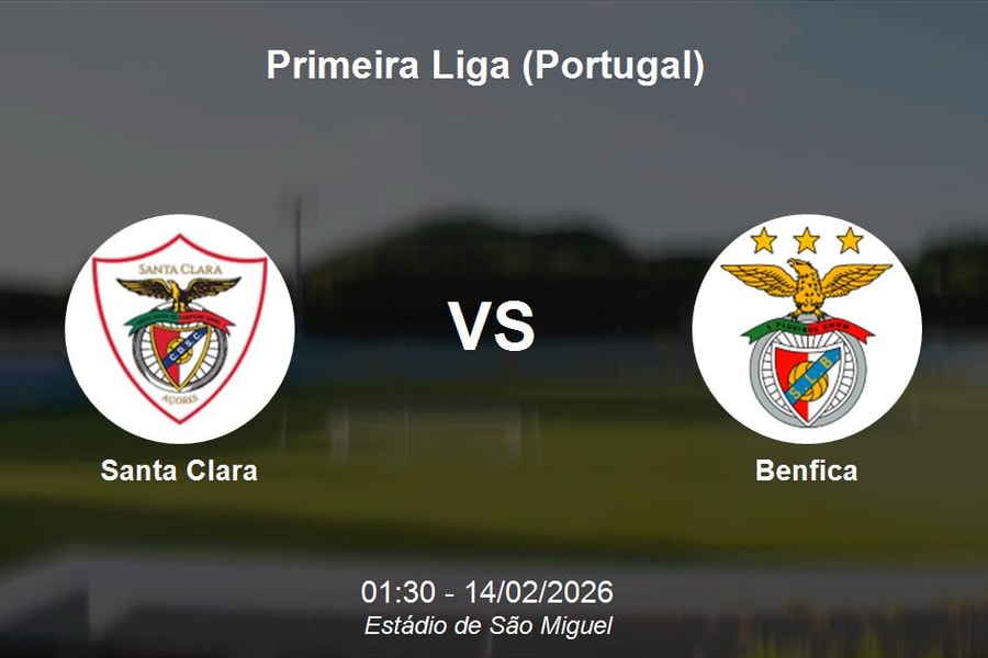 Nhận định Santa Clara vs Benfica - Vòng 22 Primeira Liga: Sức mạnh tuyệt đối của Đại bàng