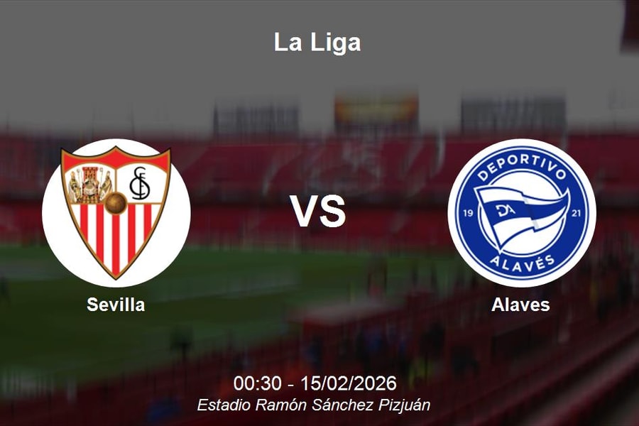 Nhận định Sevilla vs Alaves - Cuộc đối đầu trực tiếp tại La Liga