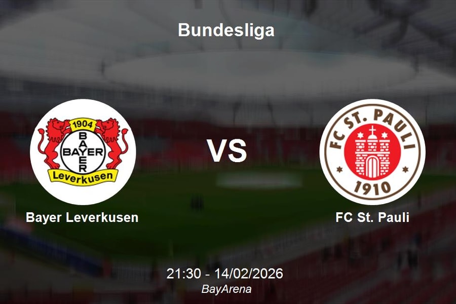 Nhận định Bayer Leverkusen vs FC St. Pauli - Bundesliga: Sức mạnh tại BayArena