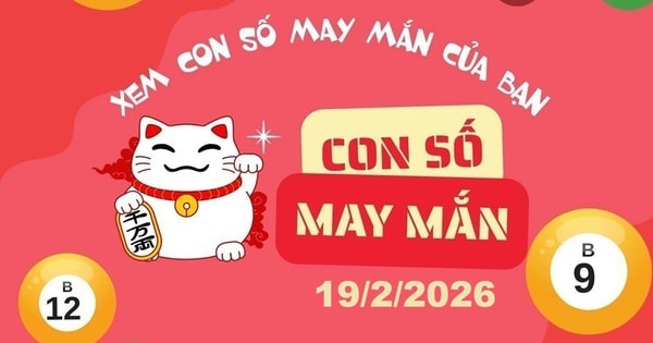 Con số may mắn hôm nay 19/2/2026: Gợi ý cát lành ngày mùng 3 Tết cho 12 con giáp