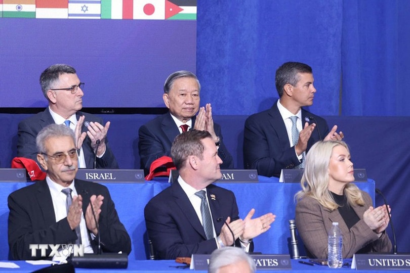 Tổng Bí thư Tô Lâm tham dự cuộc họp khai mạc Hội đồng Hòa bình về Dải Gaza