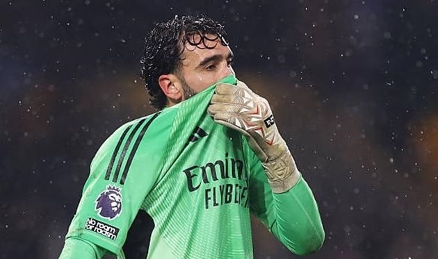 David Raya và tử huyệt sút xa: Arsenal trả giá đắt trong cuộc đua vô địch Ngoại hạng Anh