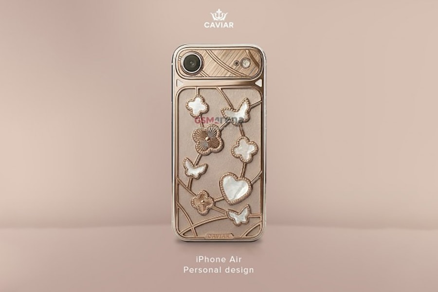 Caviar ra mắt iPhone Air phiên bản độc bản khảm vàng 24k và xà cừ giá hơn 291 triệu đồng