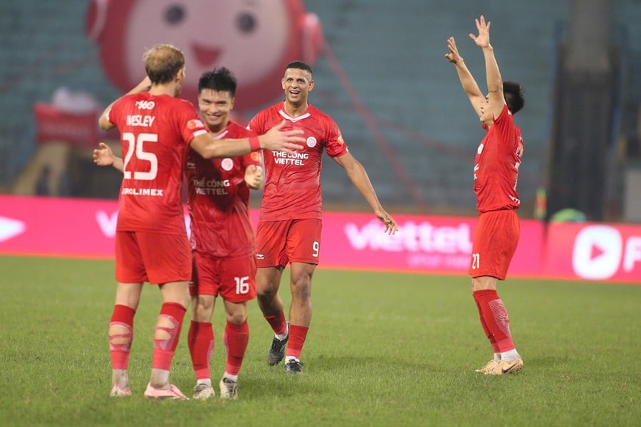 Thể Công Viettel thắng tối thiểu Nam Định: Nhật Nam định đoạt, nhà ĐKVĐ chìm sâu