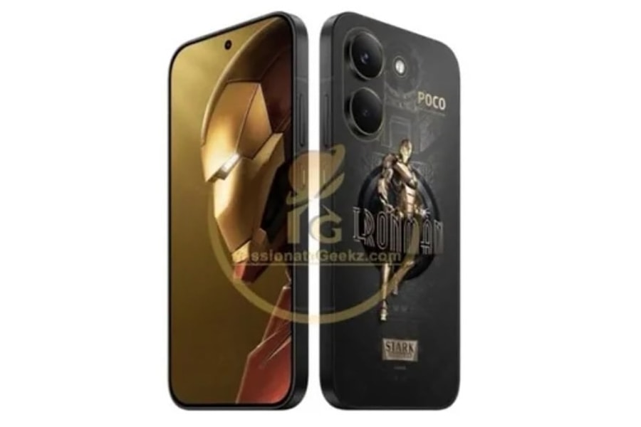 POCO X8 Pro Iron Man Edition lộ diện với thiết kế Marvel và pin dung lượng cực khủng