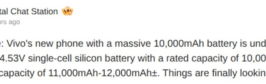 vivo thử nghiệm smartphone pin 12,000mAh: Thiết lập tiêu chuẩn mới cho điện thoại pin khủng