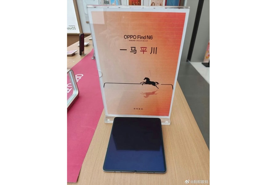 OPPO Find N6 lộ diện với nếp gấp vô hình và cấu hình Snapdragon 8 Elite mạnh mẽ